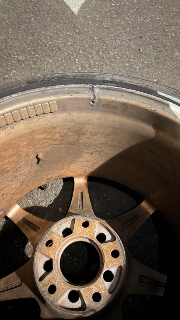 CST 17インチ 9.5j ＋15 ホイール ドリケツ