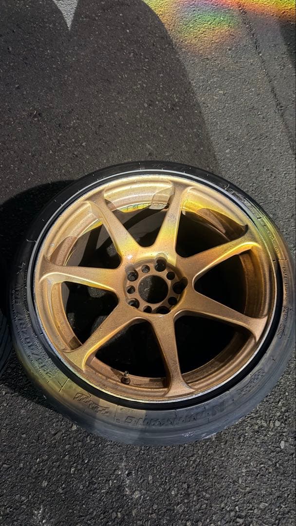 CST 17インチ 9.5j ＋15 ホイール ドリケツ