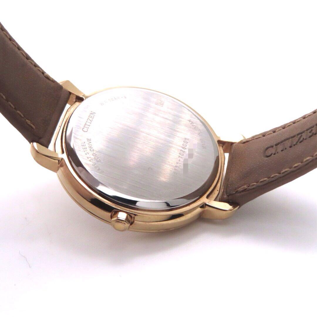 美品 EO1203 03A クロスシー シチズン 時計 ソーラー エコドライブ