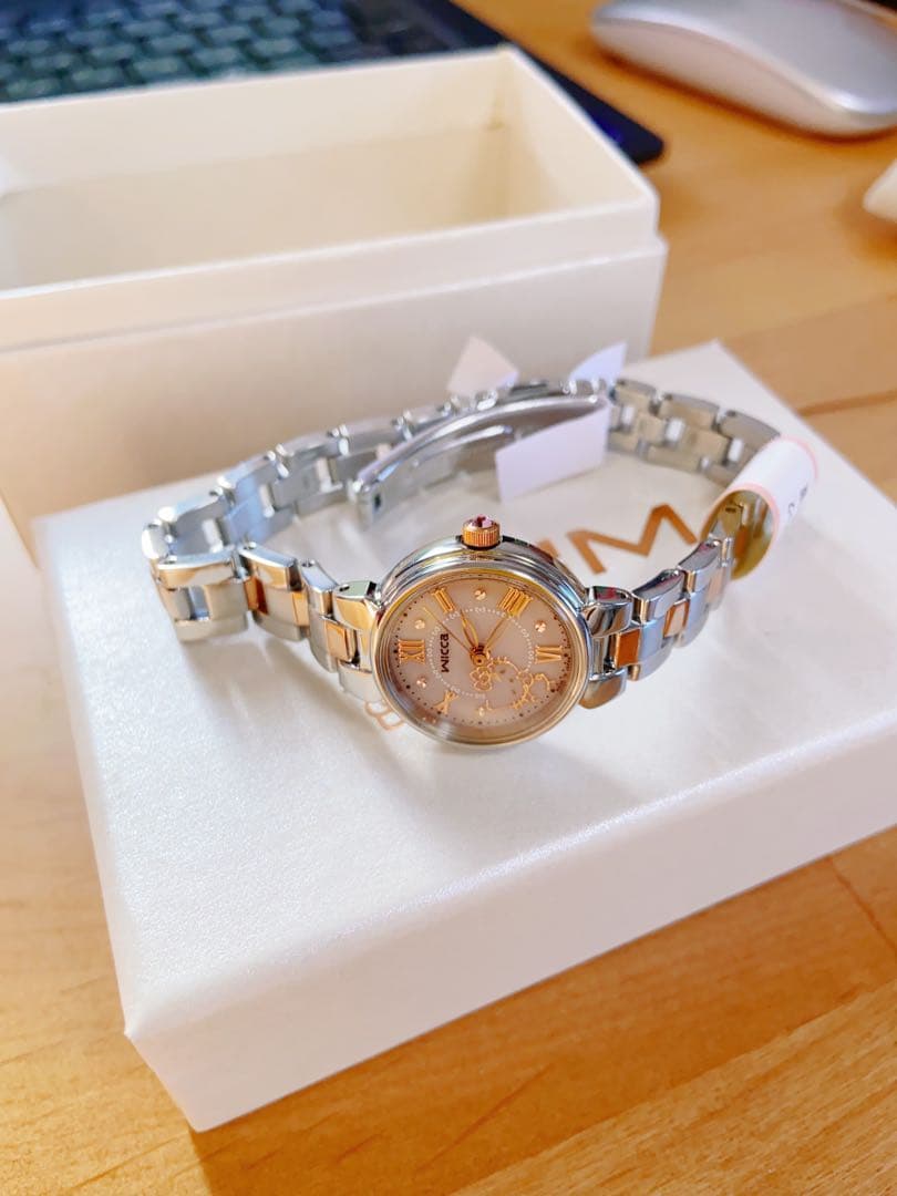 Wiccaソラーテック SL-W001 HELLO KITTY腕時計 新品未使用