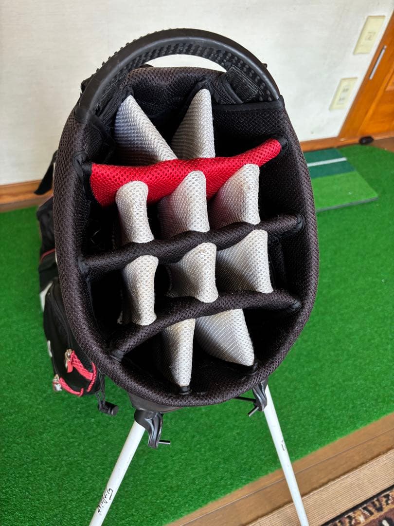 ド*ん様 タイトリストキャディバック　スタンド　１４分割