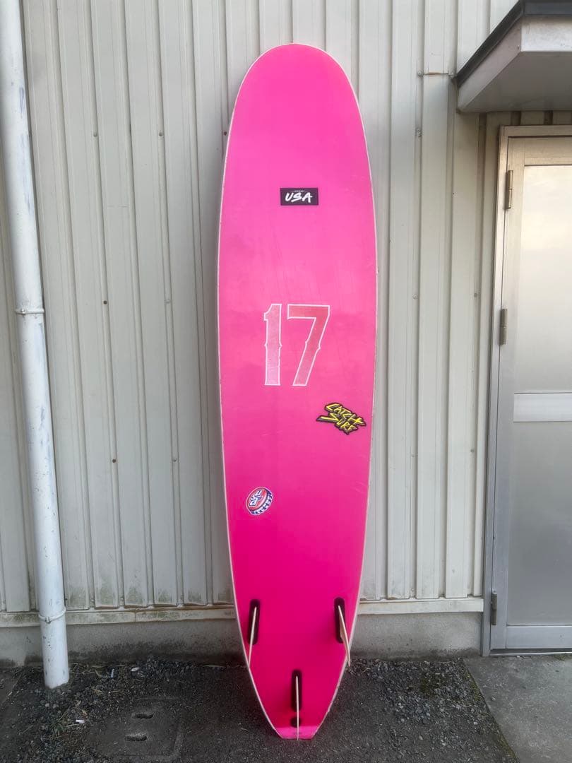 サーフボード ピンク　ロング