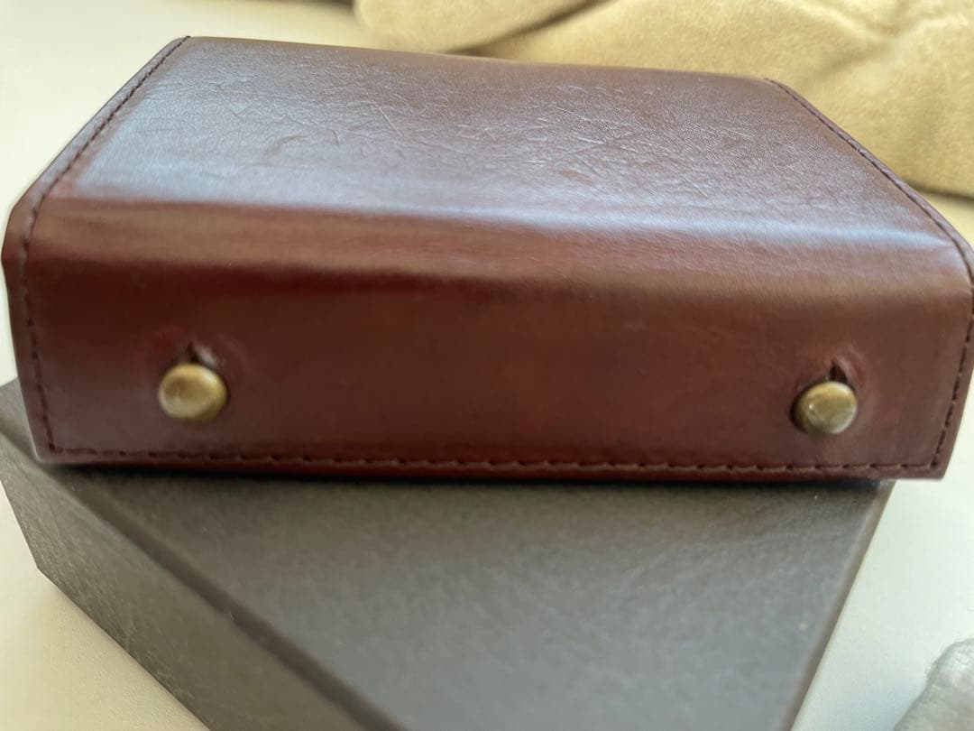 エムピウ m+ millefoglie 2P25 タバコ×ベージュ