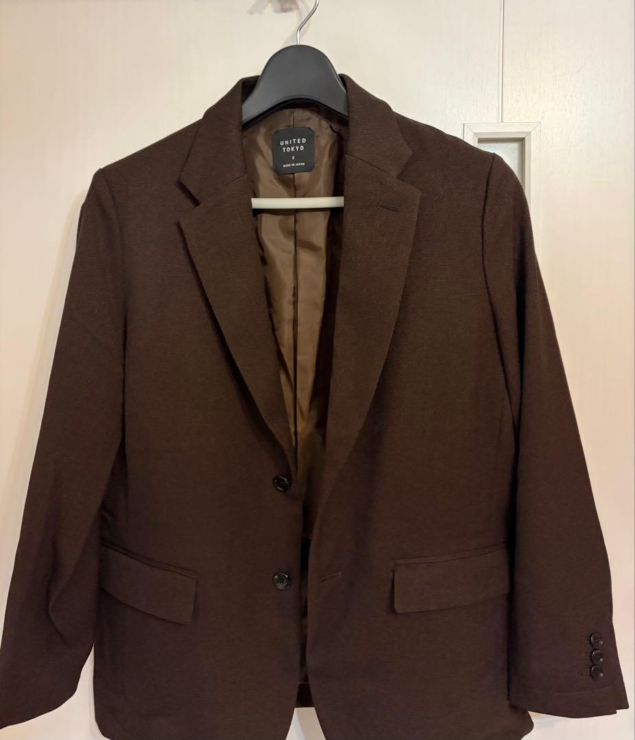 UNITED TOKYO セットアップ ダークブラウン