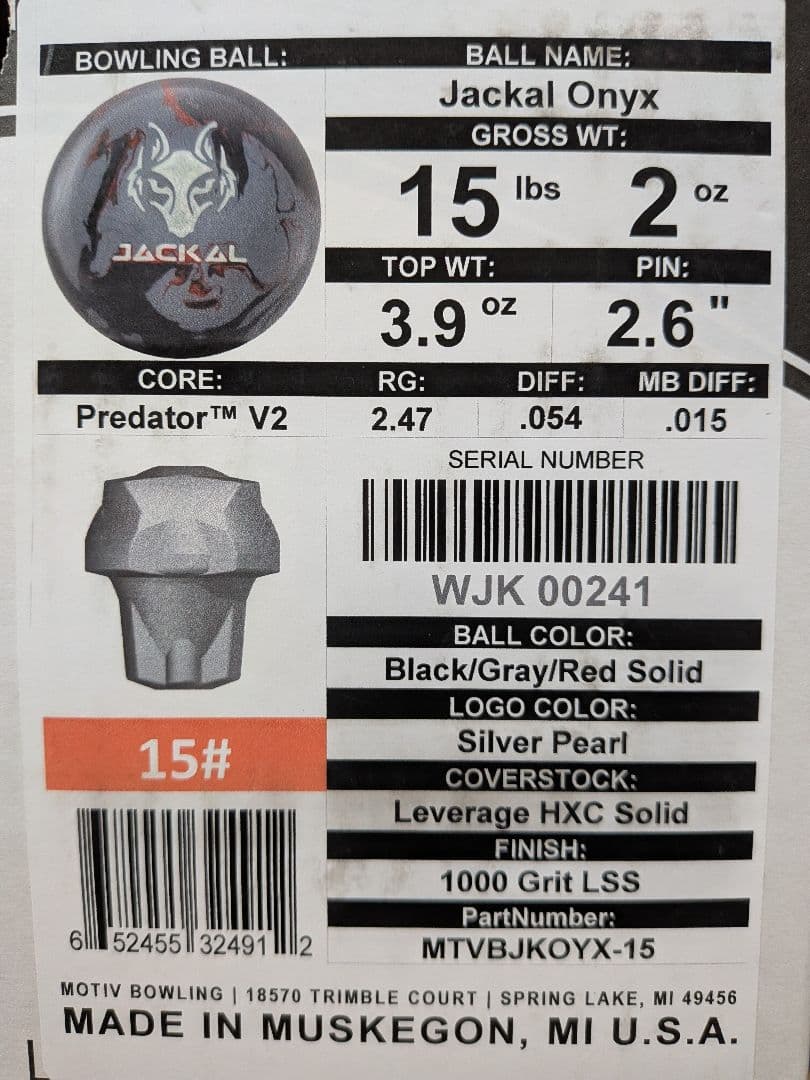 【使用4G】モーティブ ジャッカルオニキス 15P