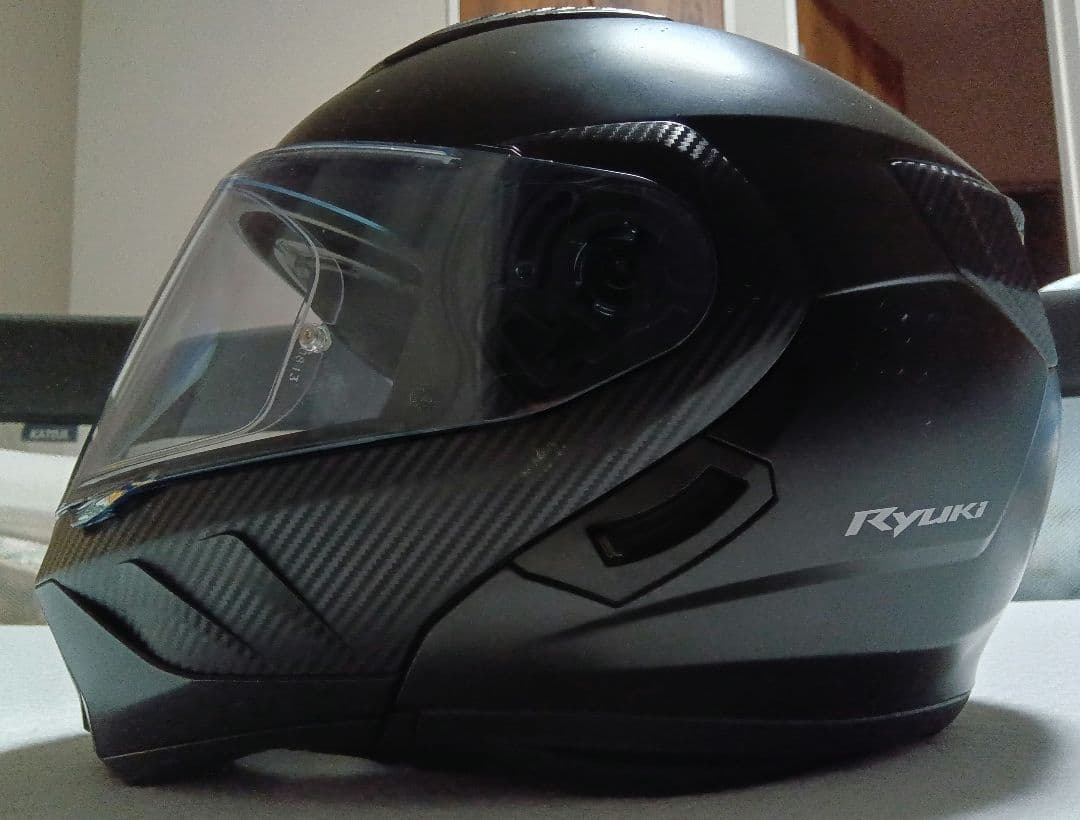 OGK システムヘルメット RYUKI XL フラットブラック 22年製