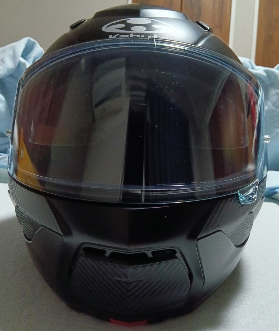 OGK システムヘルメット RYUKI XL フラットブラック 22年製