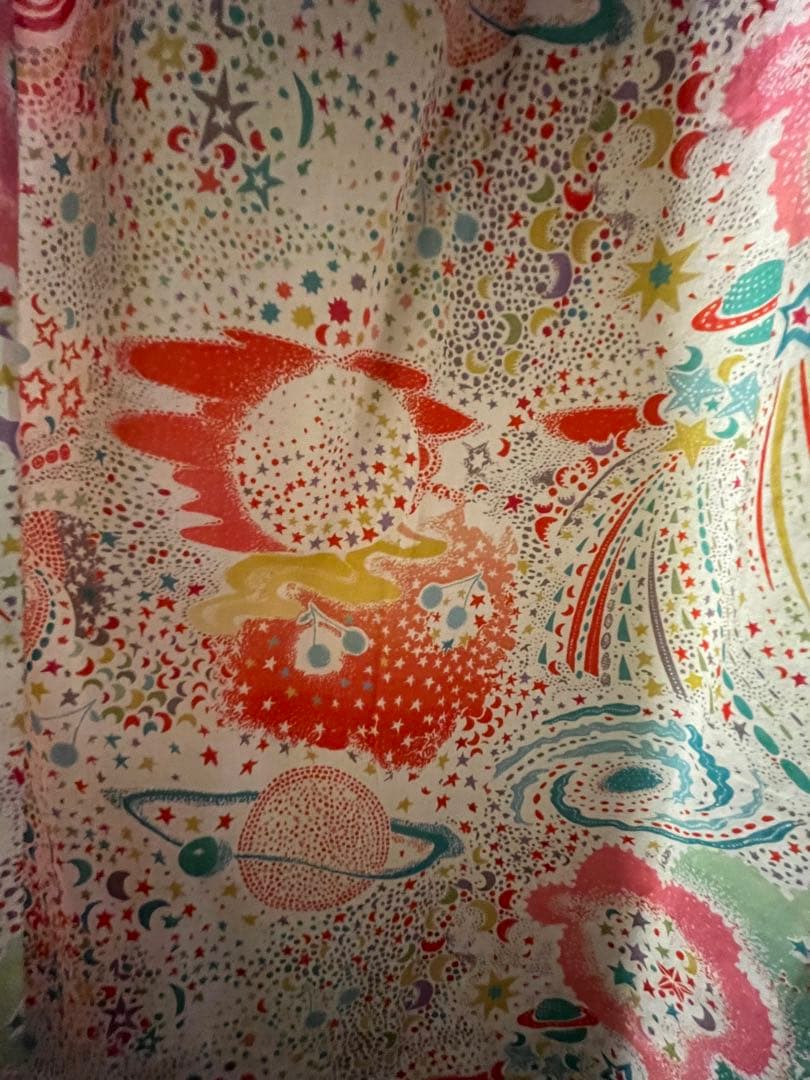 美品　ボンポワン　リバティワンピース　12A