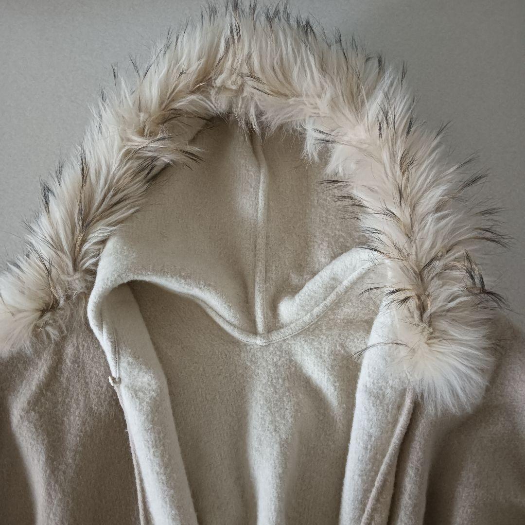 GRACE CONTINENTAL ストール　ショール　羽織　フード　ファー