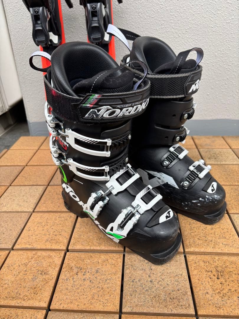 サロモン　子供　スキー板　130cm ノルディカ　スキーブーツセット