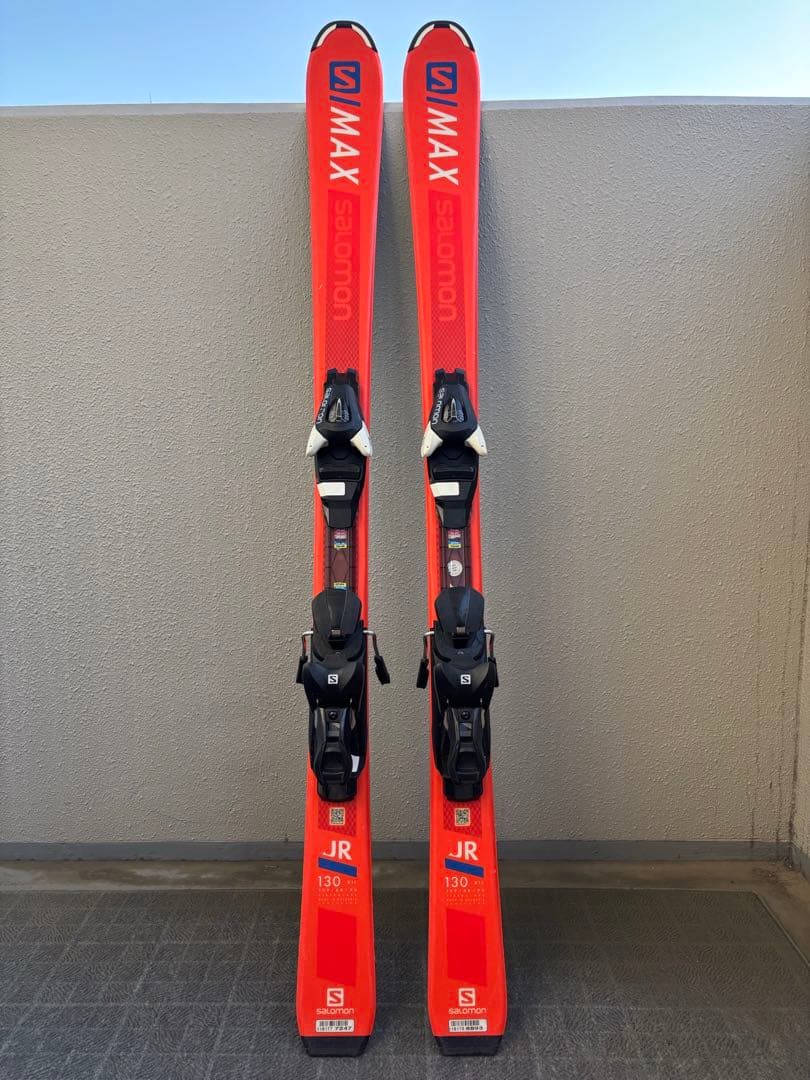 サロモン　子供　スキー板　130cm ノルディカ　スキーブーツセット