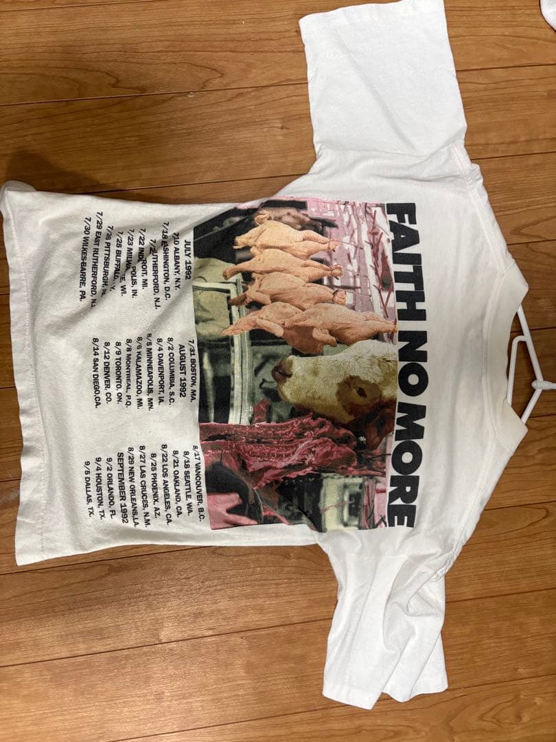 90's FAITH NO MORE フェイスノーモアー Tシャツ ホワイト