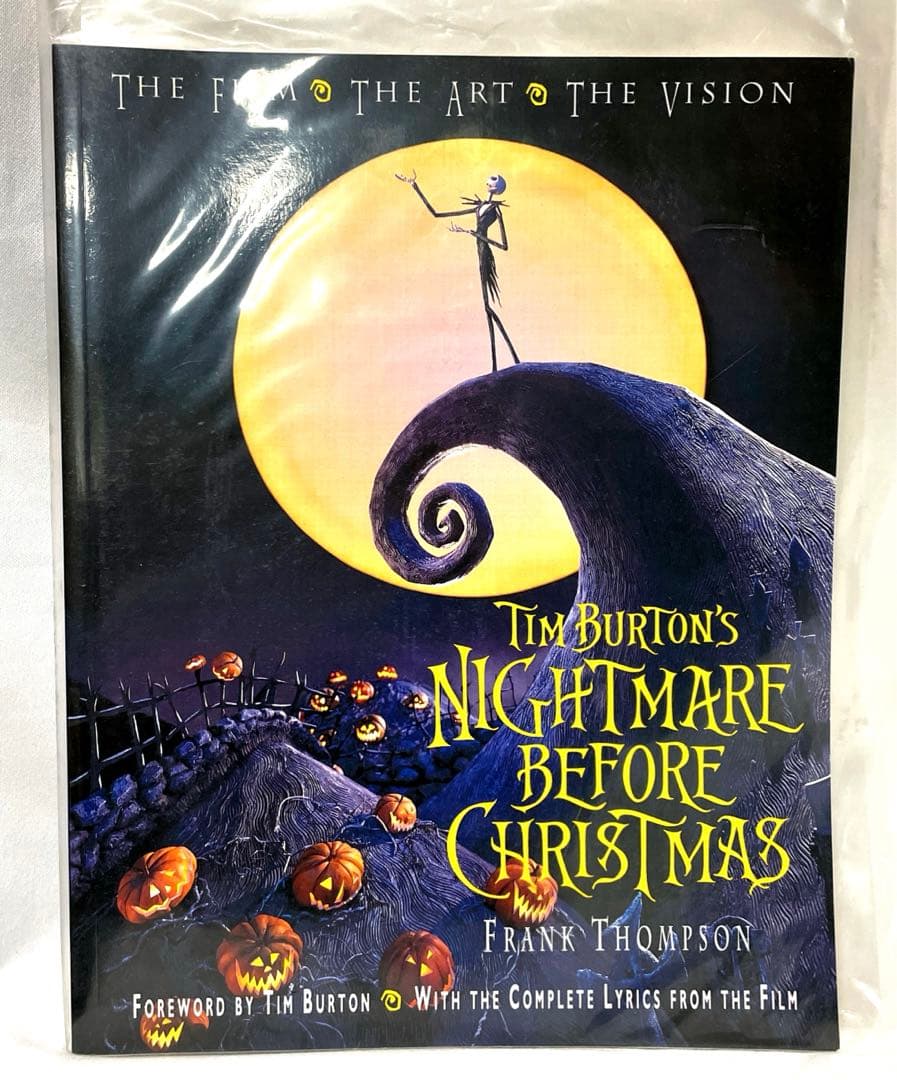 ナイトメアビフォクリスマス　設定資料集　洋書