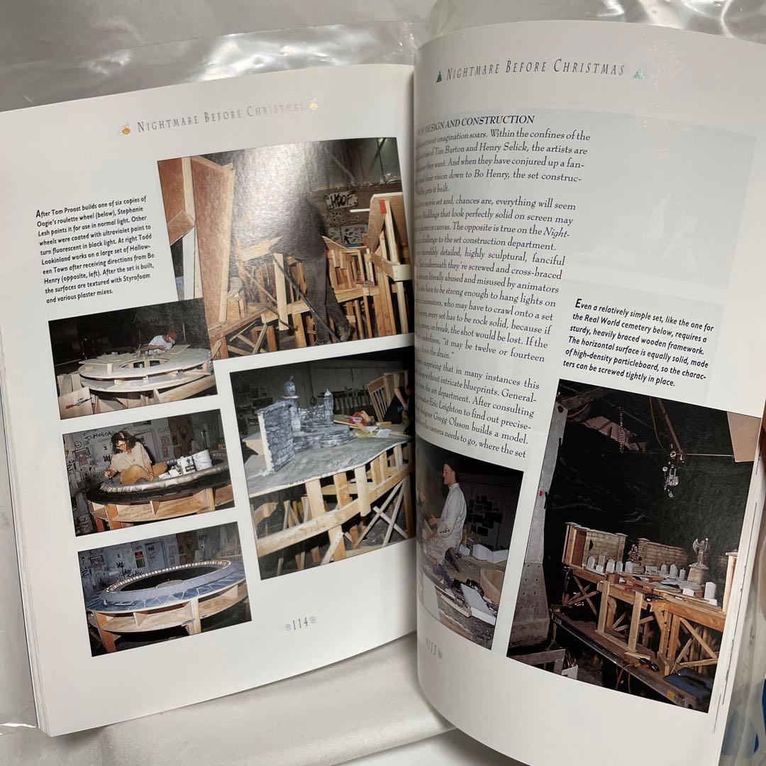 ナイトメアビフォクリスマス　設定資料集　洋書