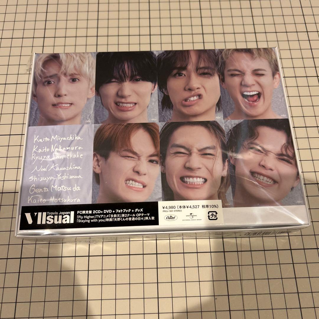 Travis Japan Visual FC盤　CD+DVD