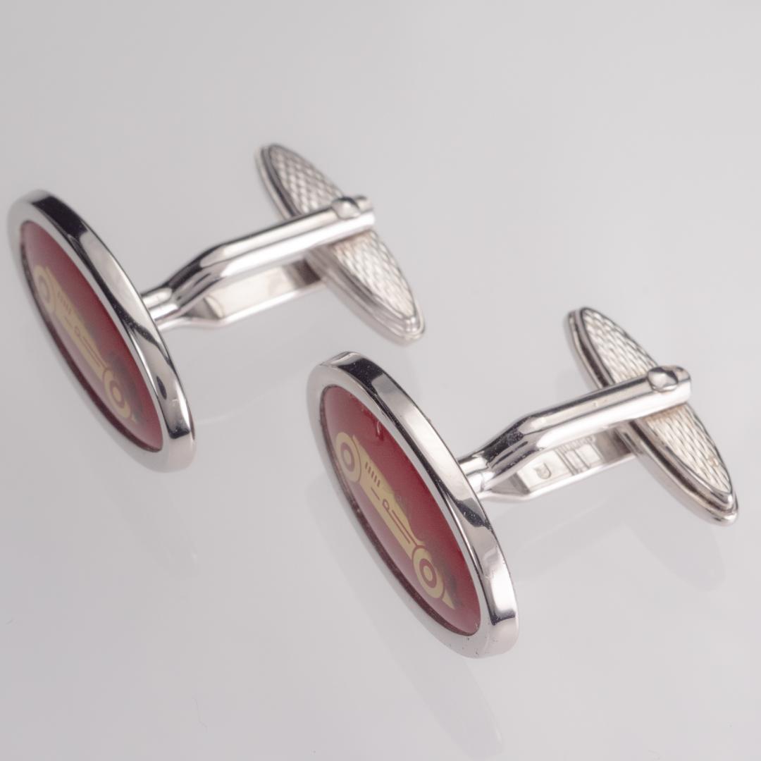 【付属品有】 Dunhill クラシックカー ミレニアム カフスボタン ダンヒル