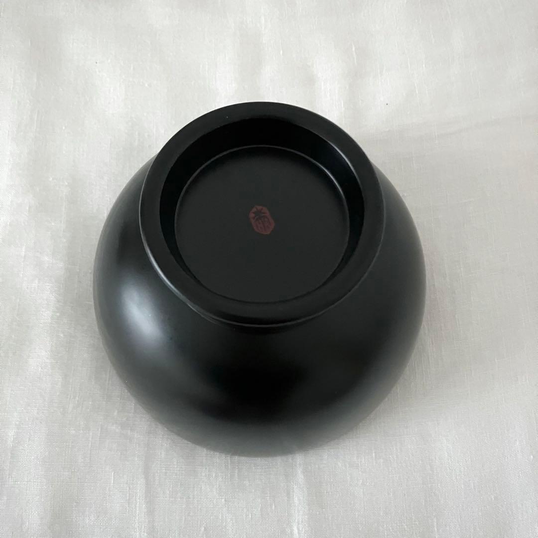 山本英明 作 黒飯椀 漆器 平林奈緒美 愛用 アーツ＆サイエンス 赤木明登