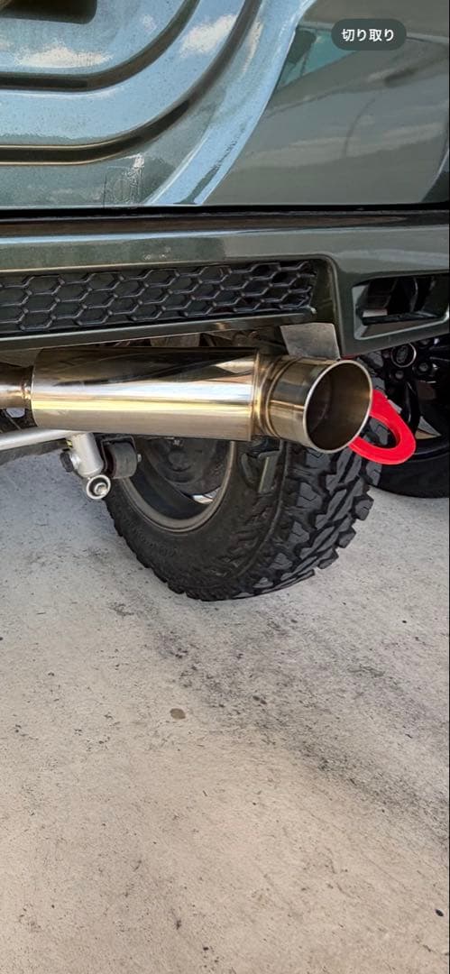 JB23 ジムニー用　社外マフラー　ウィルズウィン　Wirus Win