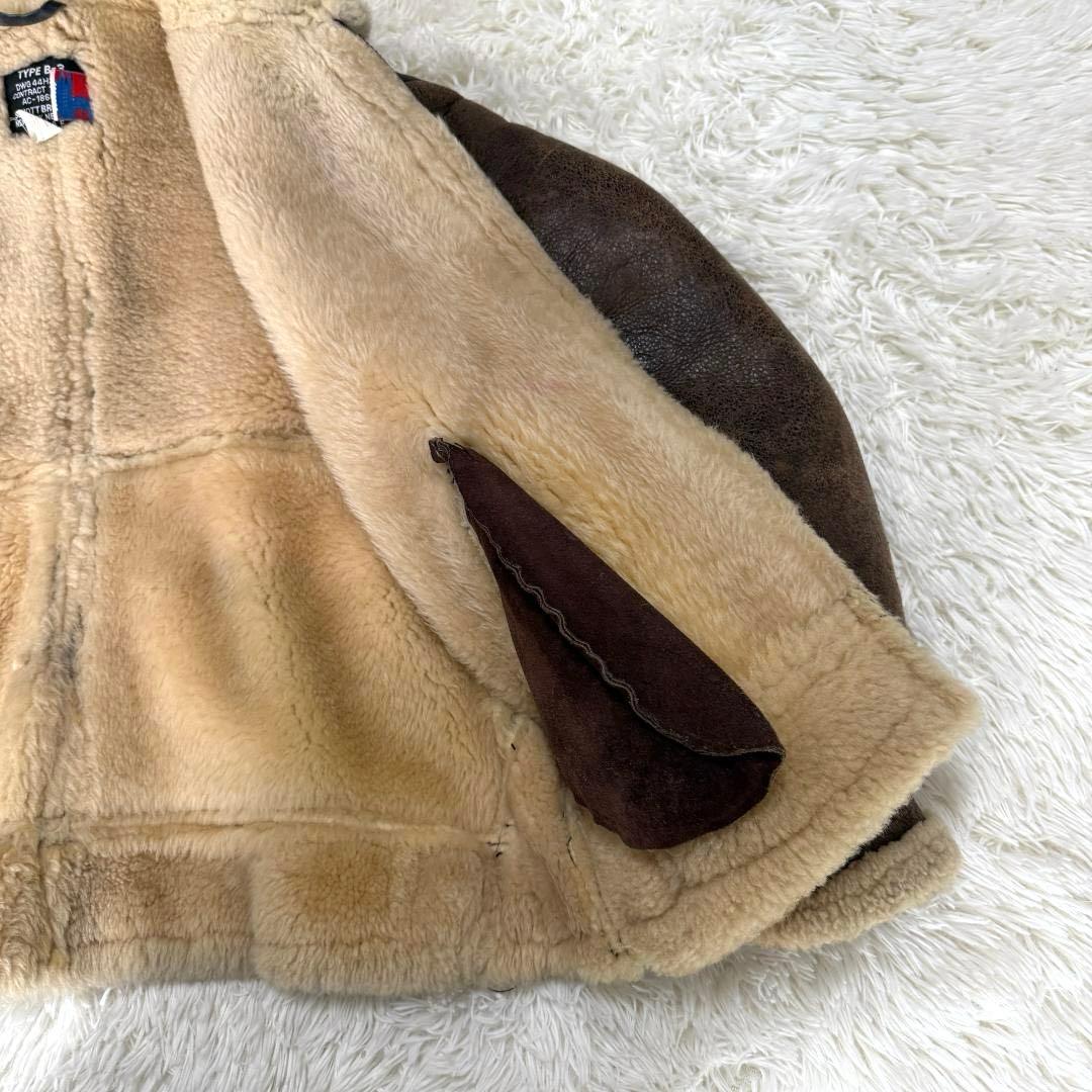 のりお様✨schott ショット B-3 ムートン フライトジャケット 42