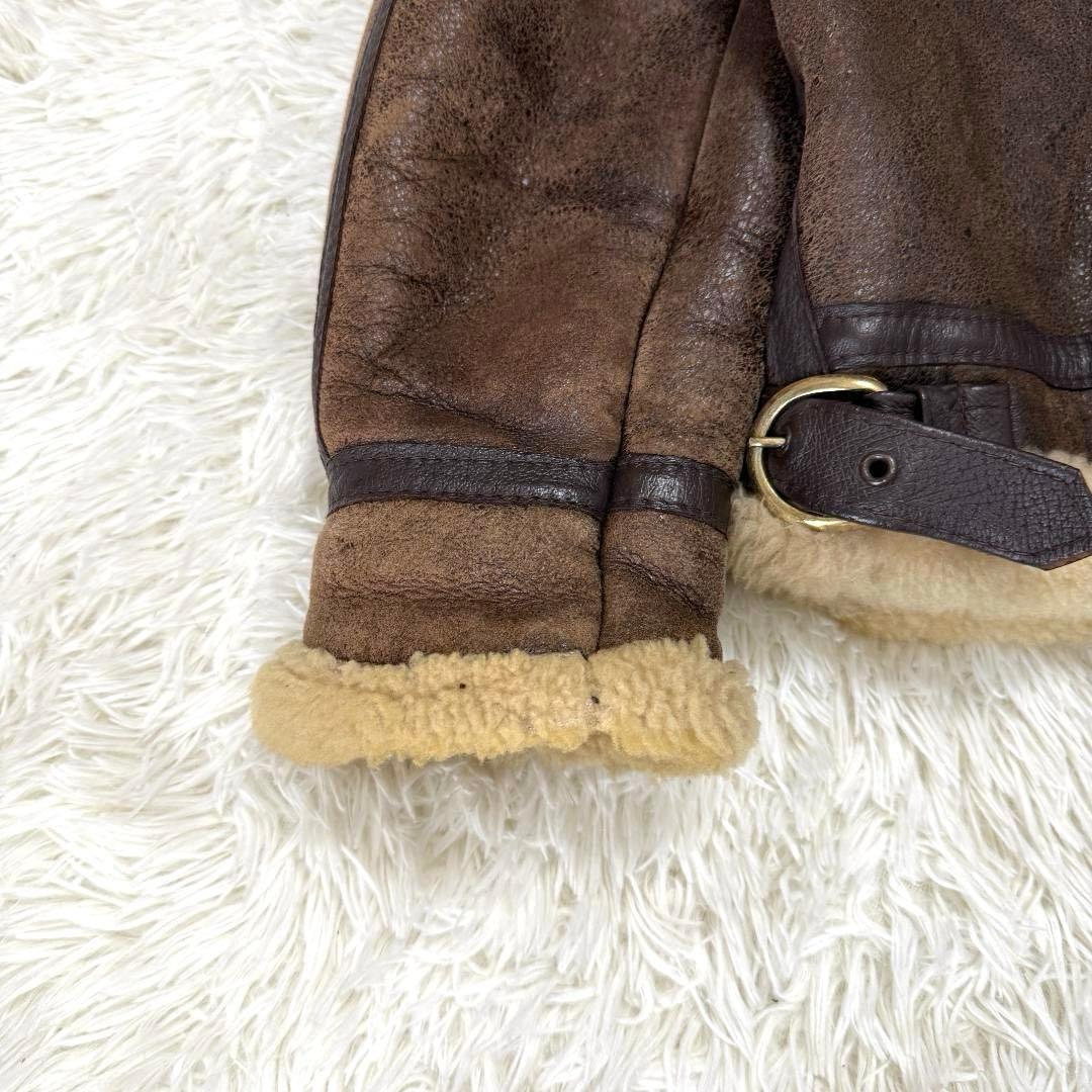 のりお様✨schott ショット B-3 ムートン フライトジャケット 42