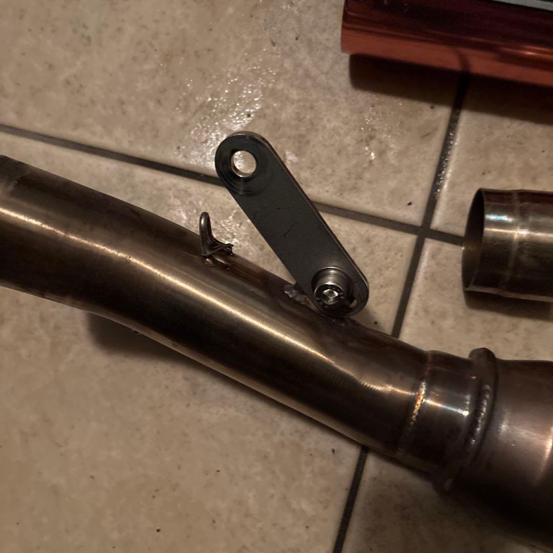 値下げ中！ZX25R ワンオフマフラー　サイレンサー種類豊富　付け替え可能