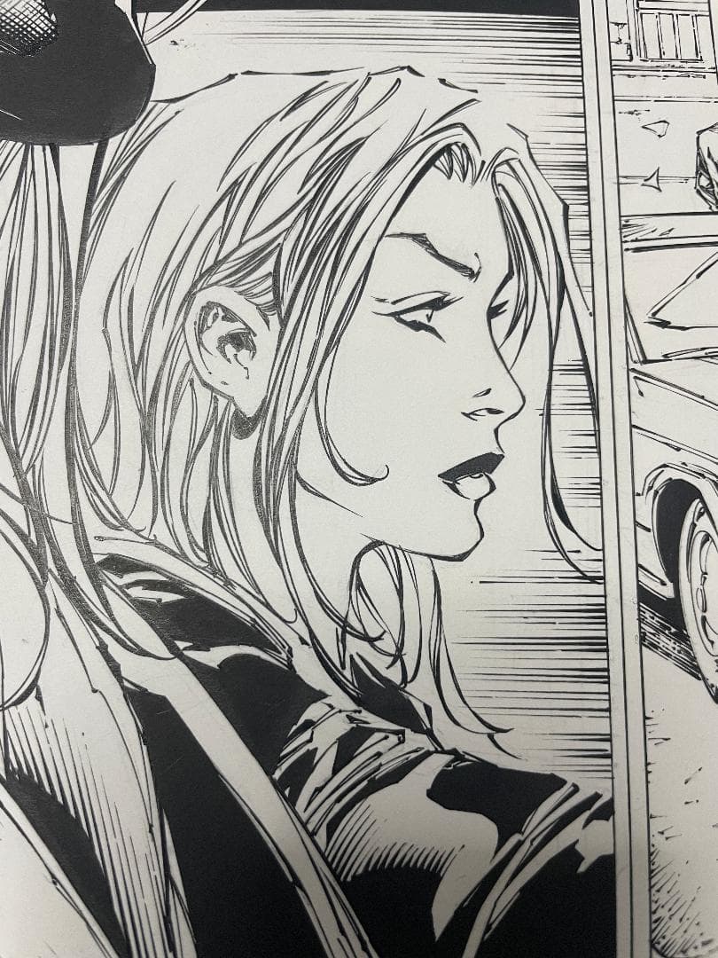 美品・希少・アメコミ　原画　ウィッチブレイド Witchblade