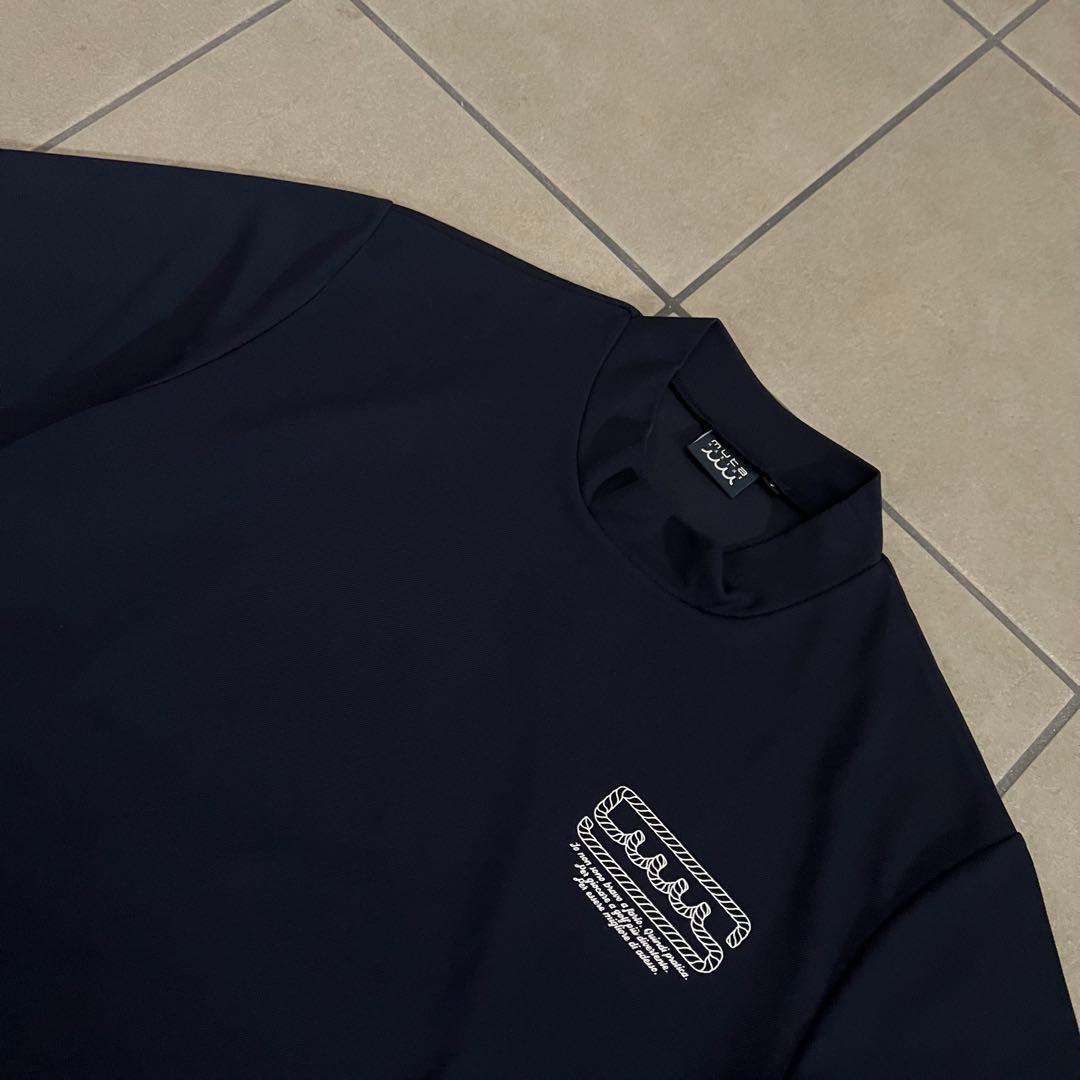 muta MARINE ムータマリン　モックネック　メンズ　ヘムリブ　7 XL