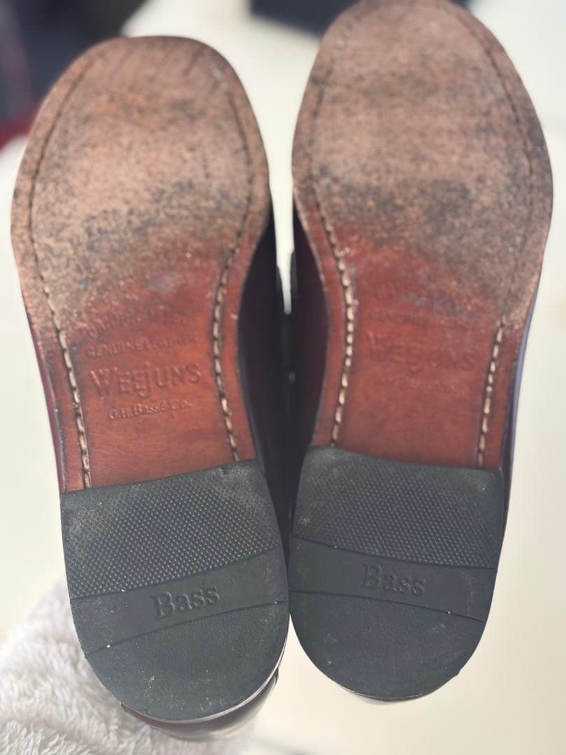 【破格‼️】GH.BASS バーガンディ 26.5 8ハーフ