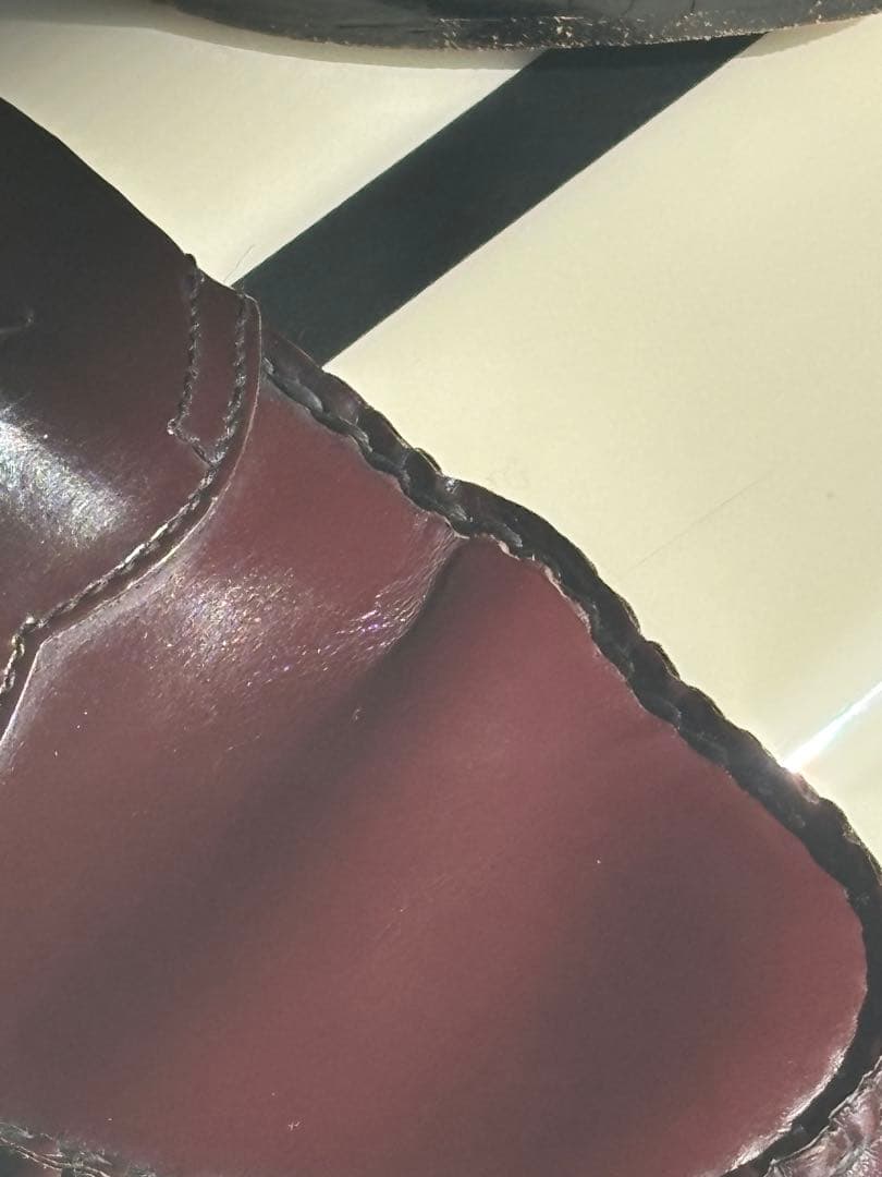 【破格‼️】GH.BASS バーガンディ 26.5 8ハーフ