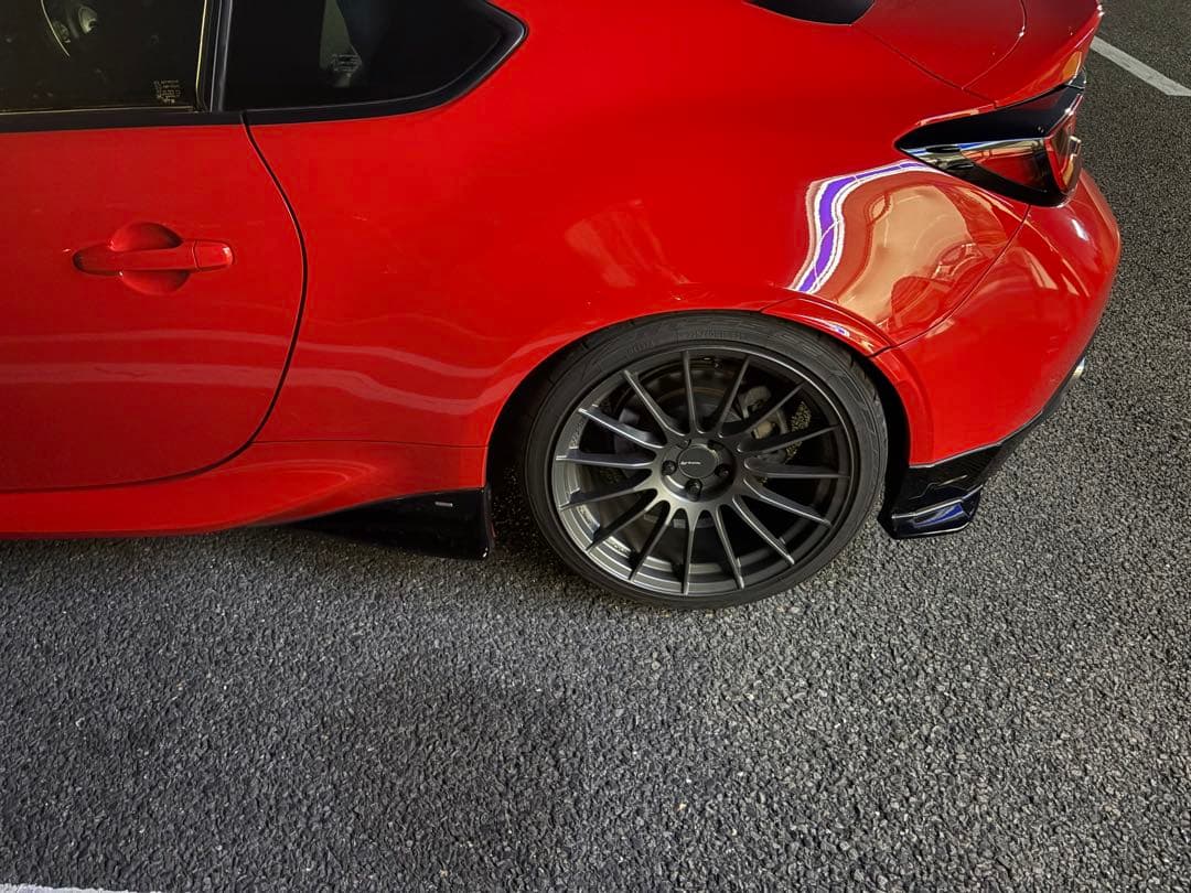 BRZ STI サイド、リアセット