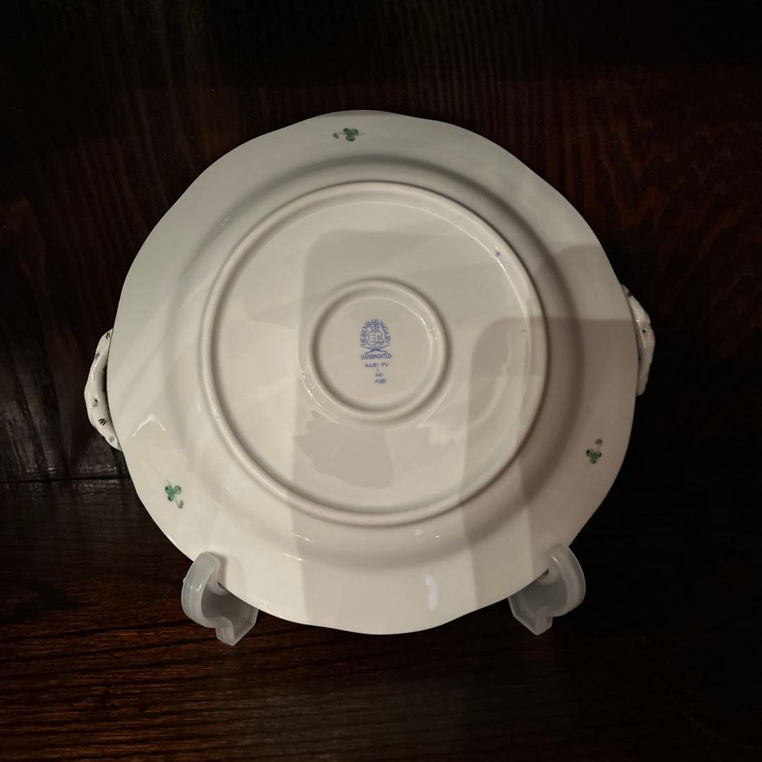 わ*こ様 ヘレンド　インドの華　ケーキプレート取手付き