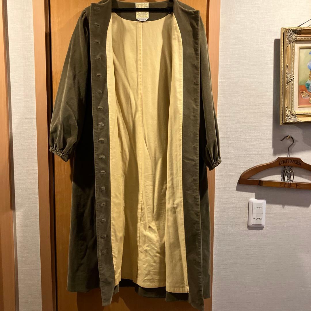 YAB-YUM オリーブグリーン ロングコート