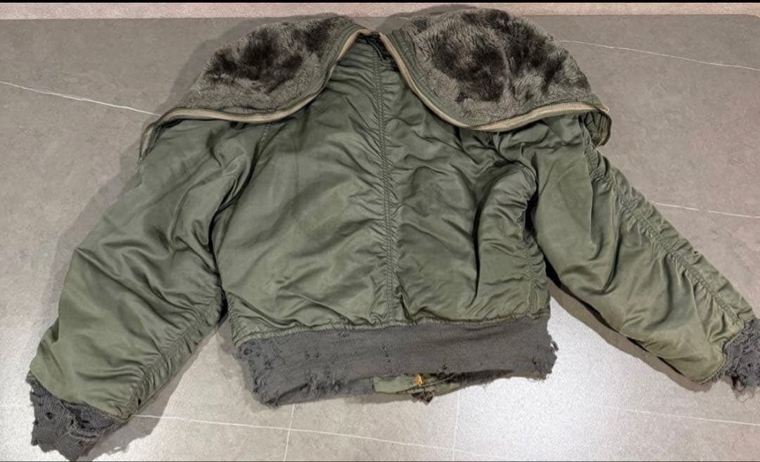 70's N2B オリーブグリーン フライトジャケット ヴィンテージ