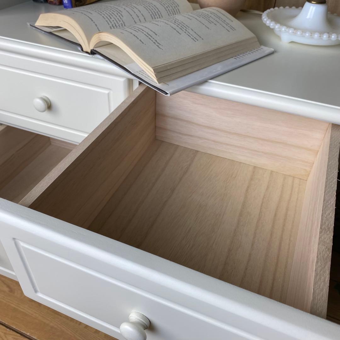 フレンチカントリー調北欧ホワイトチェスト二点セット洋タンス収納家具姫系姫かわ