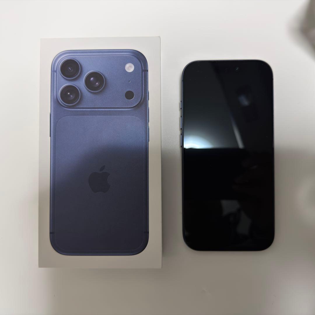 iPhone17pro 256GB ディープブルー