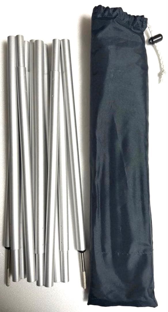 【1回使用】◼︎mont-bell◼︎ミニタープとポール★2点セット★