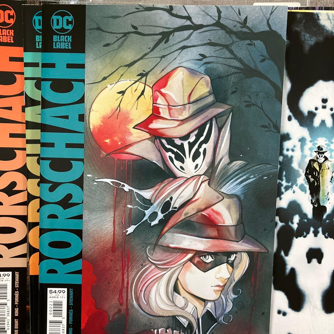 ロールシャッハ　ウォッチメン　桃桃子　ピーチモモコ　アメコミ　リーフ