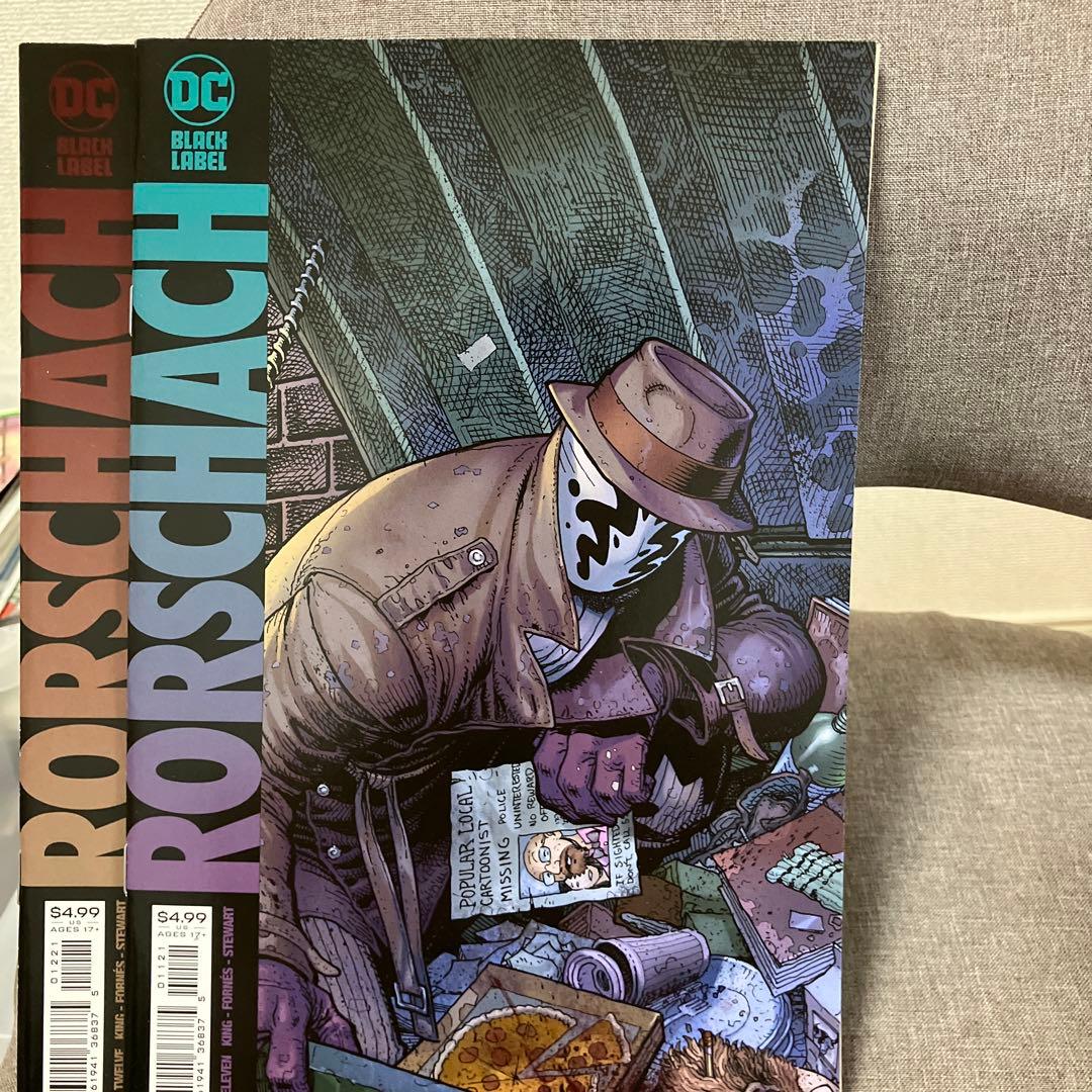 ロールシャッハ　ウォッチメン　桃桃子　ピーチモモコ　アメコミ　リーフ