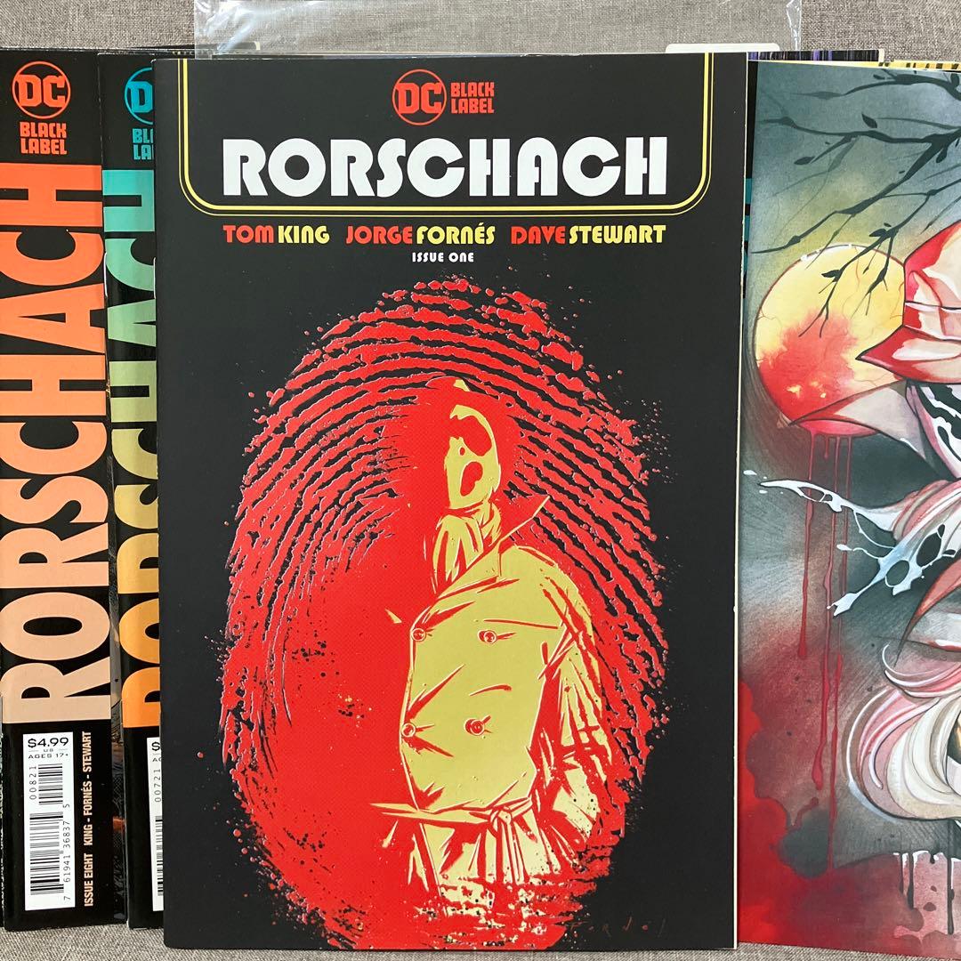 ロールシャッハ　ウォッチメン　桃桃子　ピーチモモコ　アメコミ　リーフ