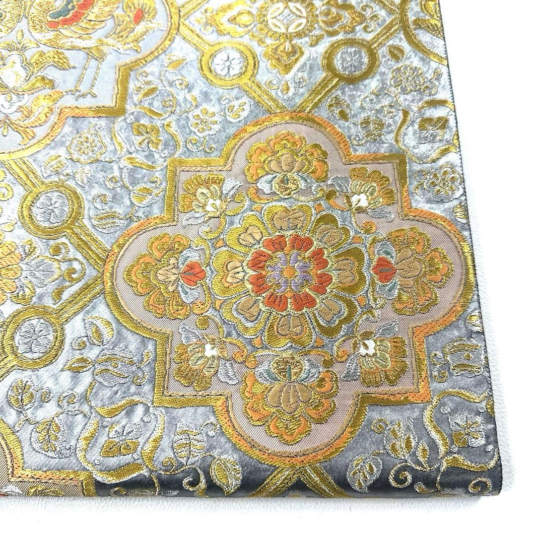 専用帯5132 ●となみ織物謹製 となみ帯 加賀百万石の世界 高級 正絹六通袋帯