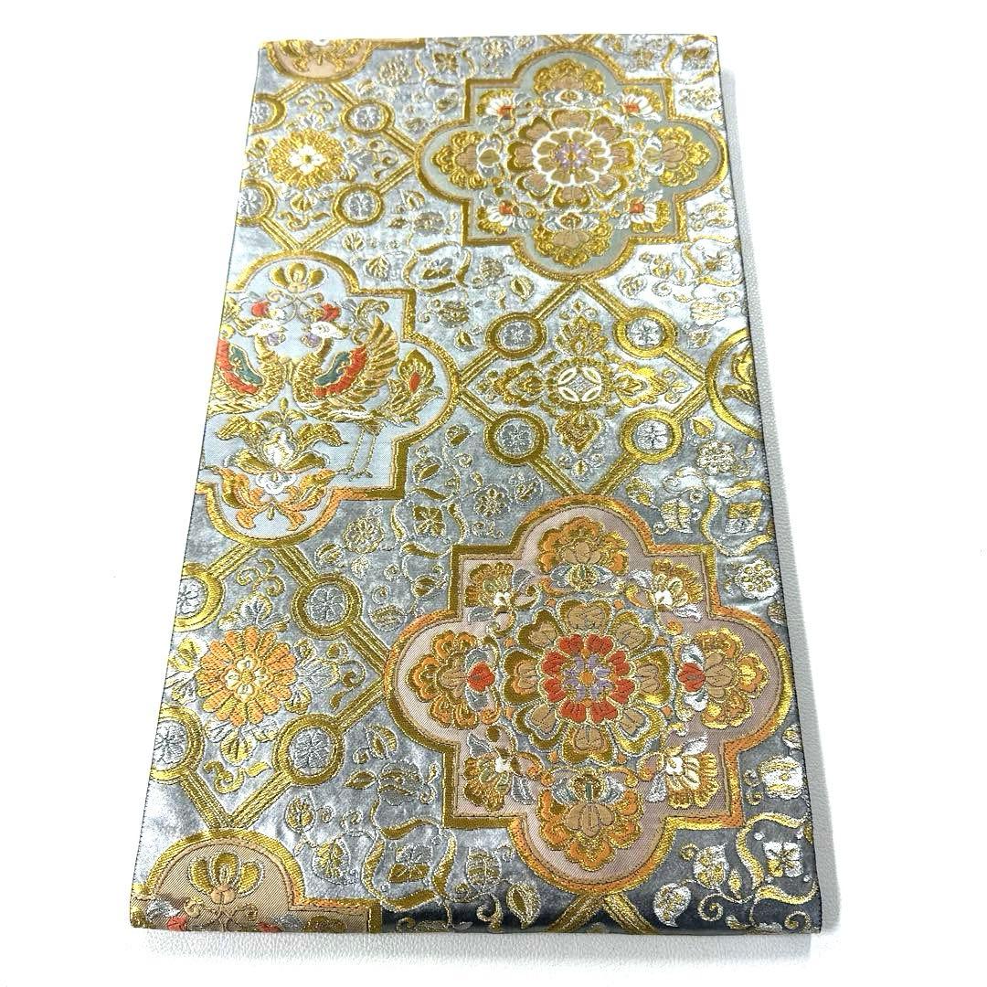 専用帯5132 ●となみ織物謹製 となみ帯 加賀百万石の世界 高級 正絹六通袋帯