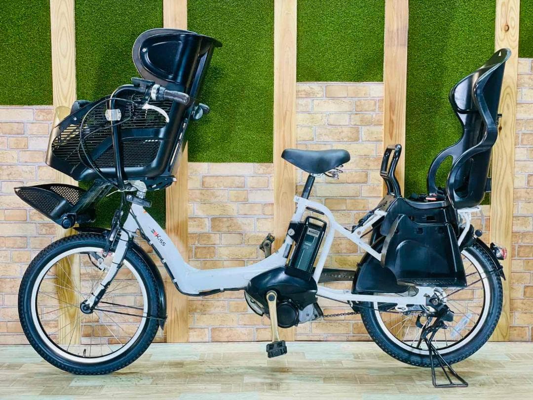大容量　スーパーセール ヤマハ　子供乗せ電動アシスト自転車 H1746