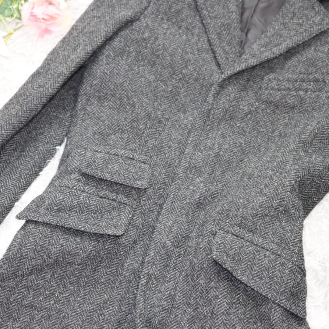 美品ポロラルフローレンラグビー✨ロングウールコート✨ヘリンボーン　コーデュロイ