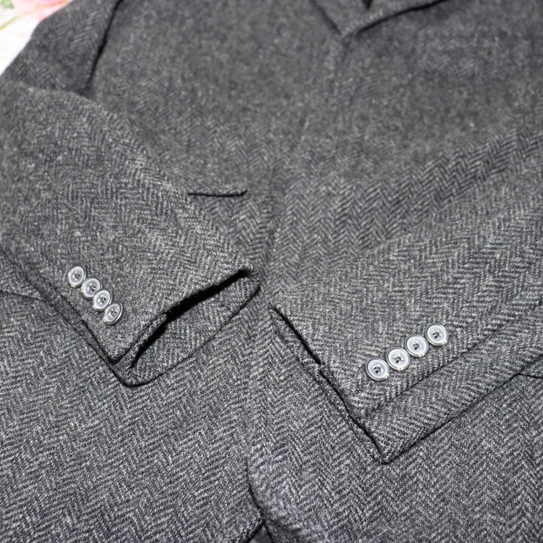 美品ポロラルフローレンラグビー✨ロングウールコート✨ヘリンボーン　コーデュロイ