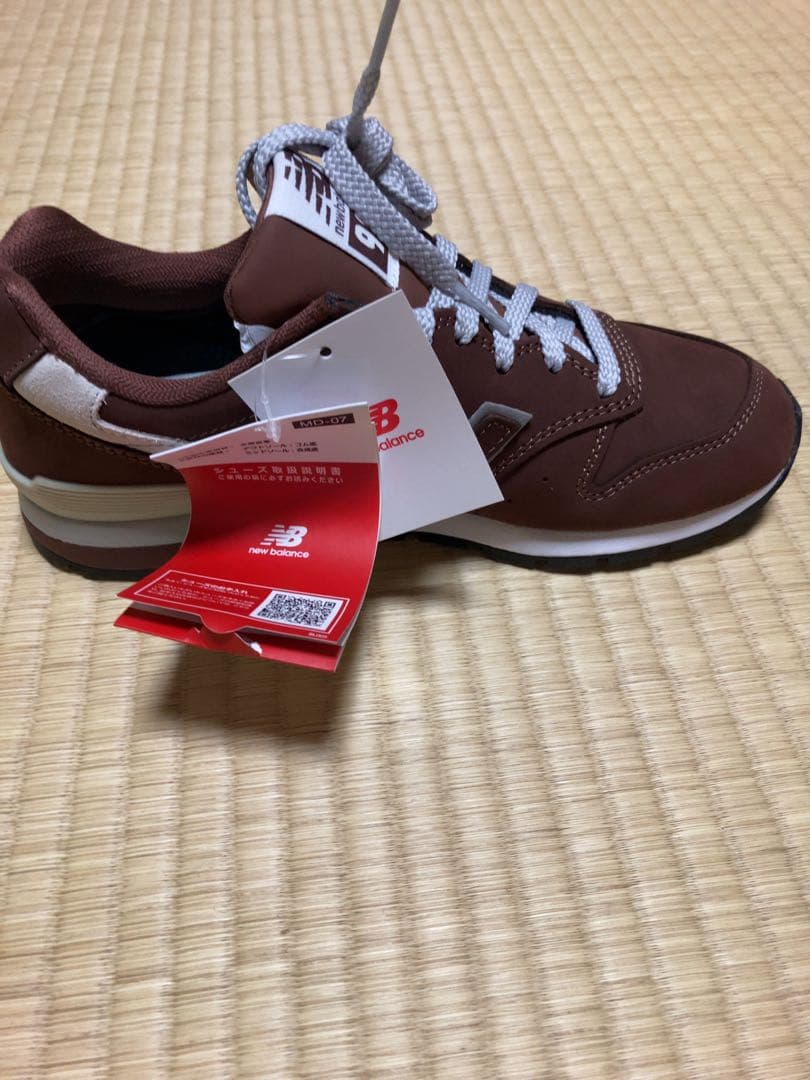 【新品未使用】new balance☆996 ブラウン スニーカー☆23cm
