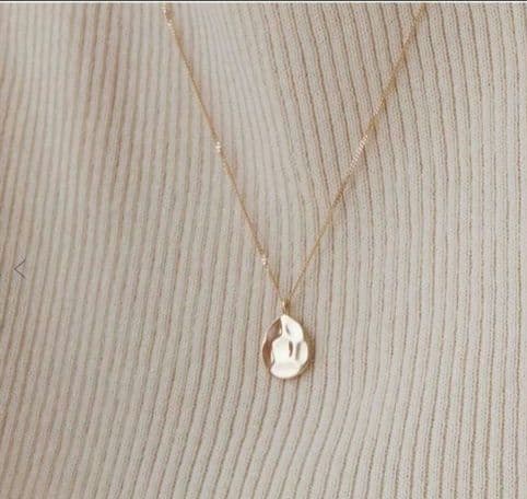 K10 4℃ アクアゴールド ネックレス