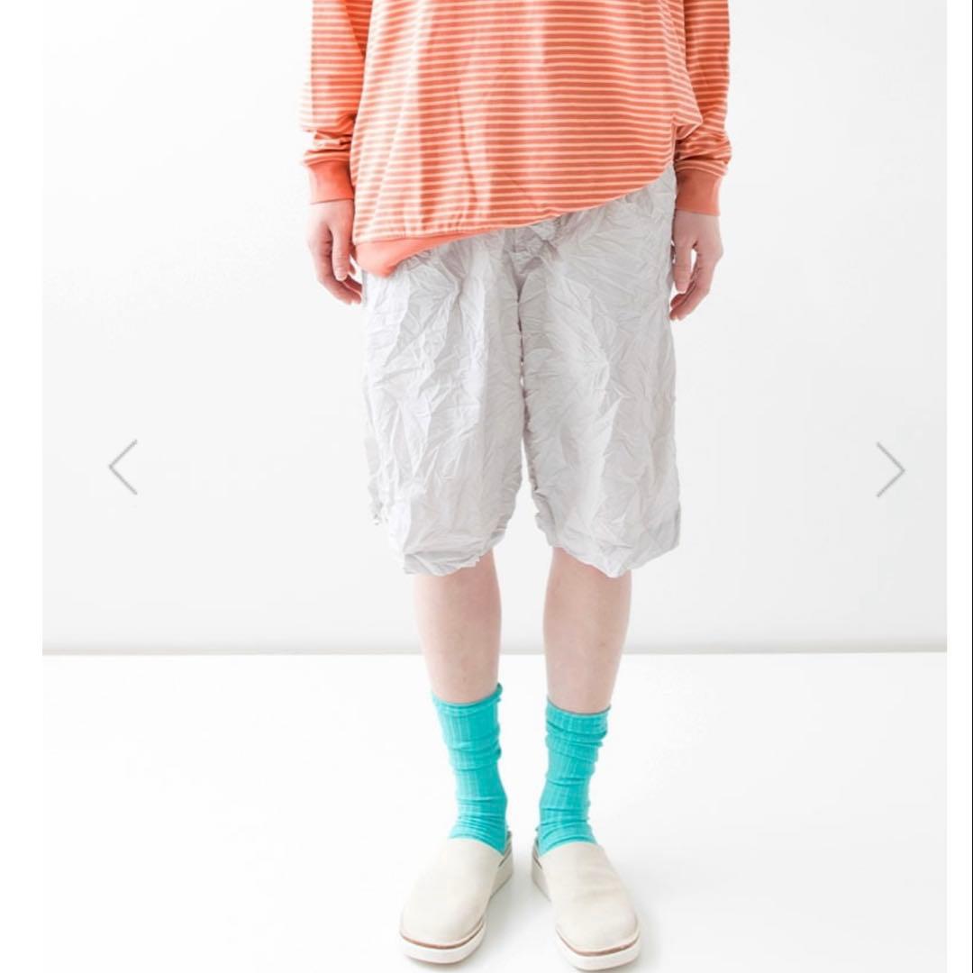 【新品未使用】ヴェリテクール　ワッシャーショートパンツ