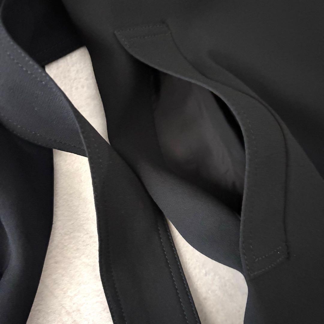 極美品 Theory OAKLANE WS ラップデザイン トレンチコート P