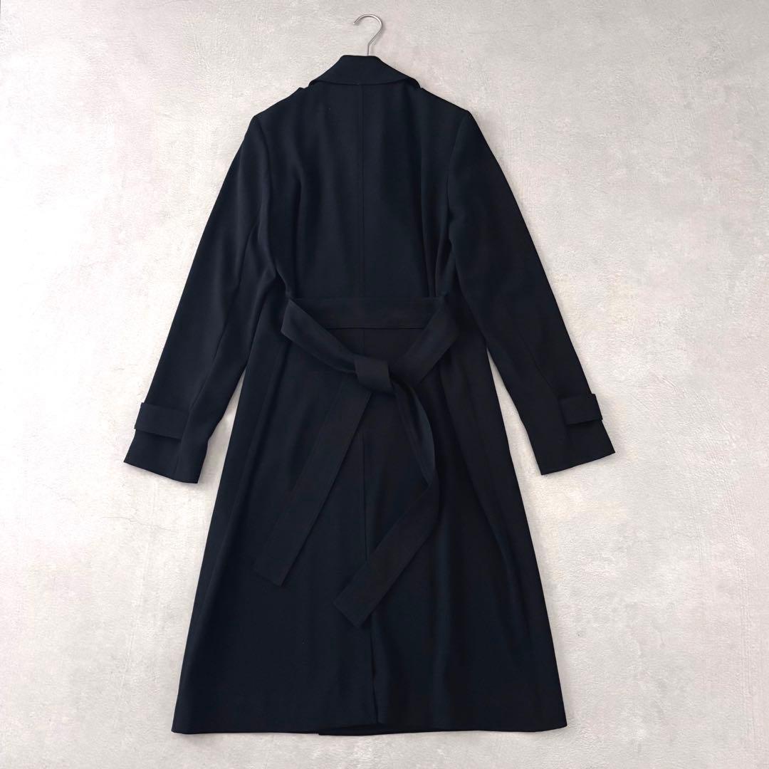 極美品 Theory OAKLANE WS ラップデザイン トレンチコート P
