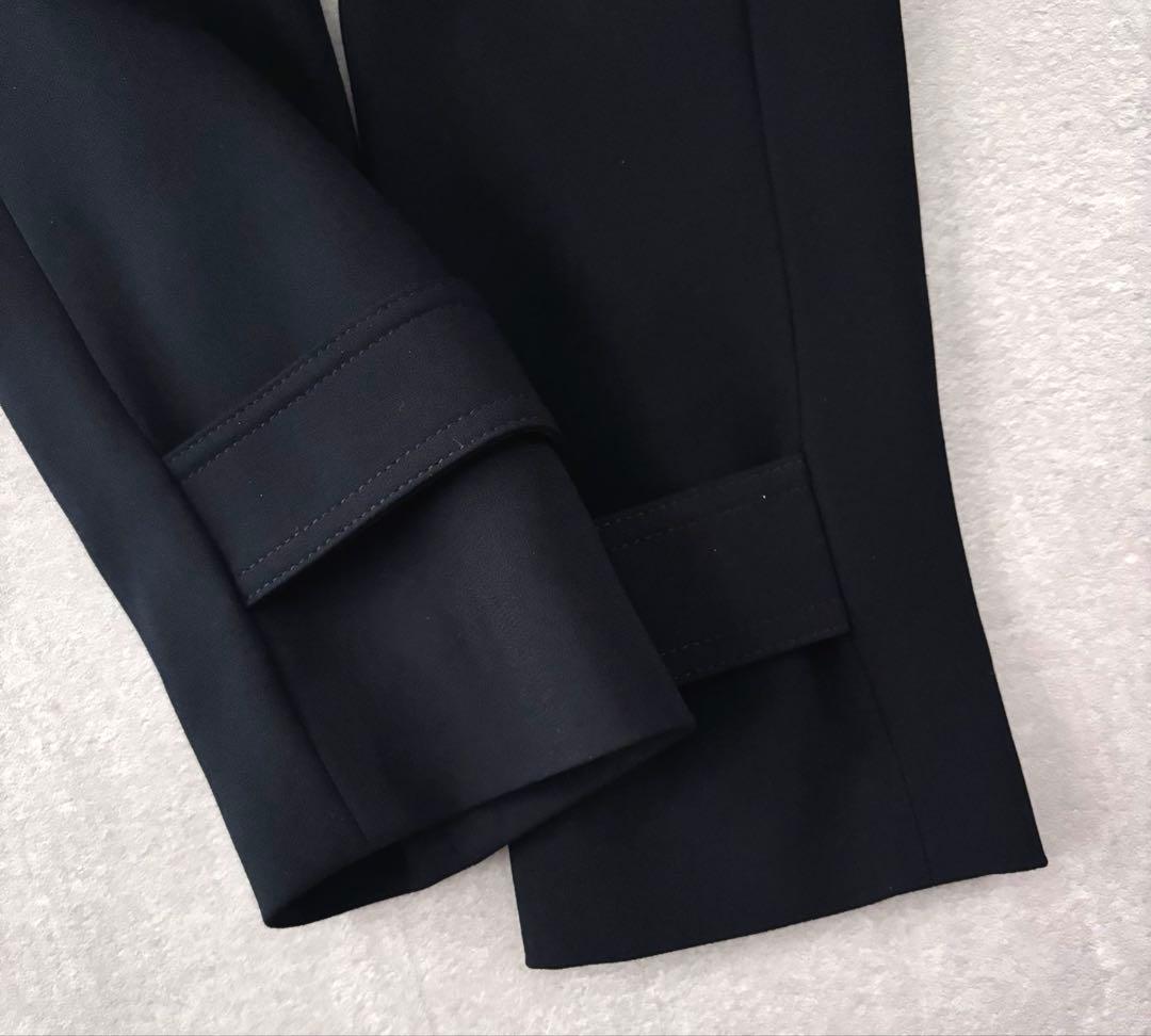 極美品 Theory OAKLANE WS ラップデザイン トレンチコート P